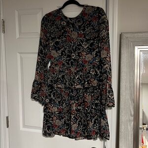 Brave Soul Black Floral Dress